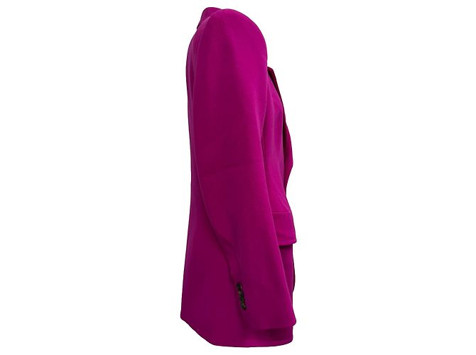 Blazer de lana rosa Hourglass de Balenciaga Castaño - vista 2