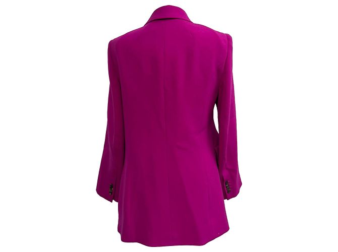 Blazer de lana rosa Hourglass de Balenciaga Castaño - vista 3