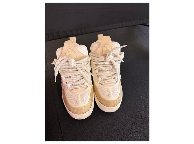 Sneakers Louis Vuitton LV SKATE Beige - vista 4