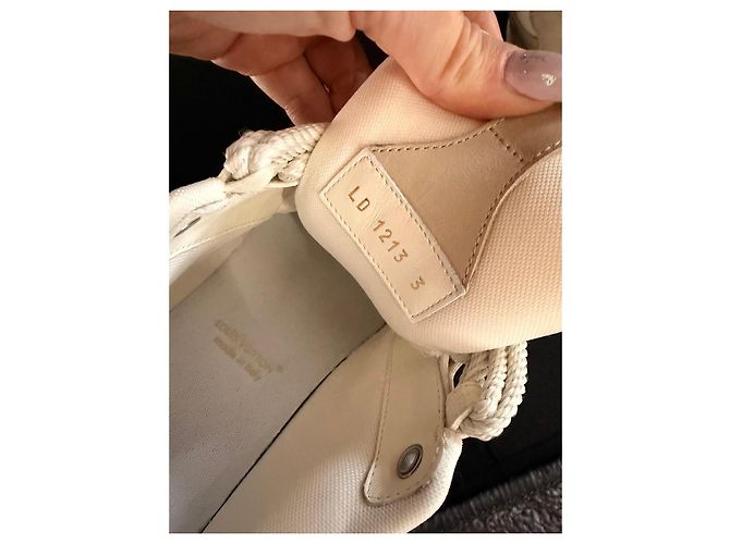 Sneakers Louis Vuitton LV SKATE Beige - vista 7