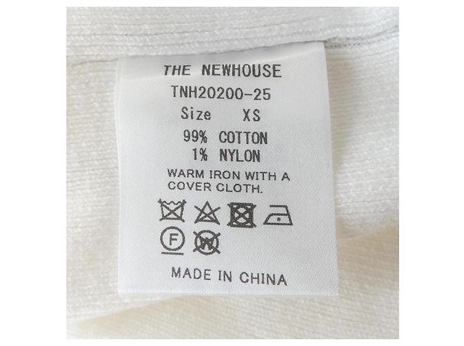 Autre Marque Die Newhouse Strickjacke Weiß - Ansicht 3