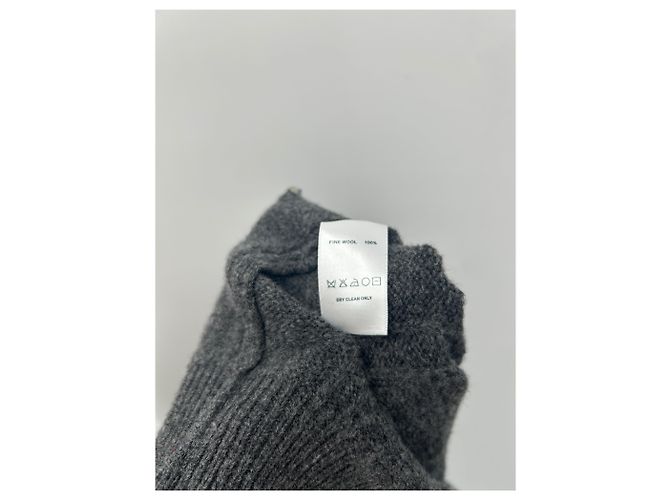 Autre Marque Maglione in lana grigio ALMINA CONCEPT - vista 5