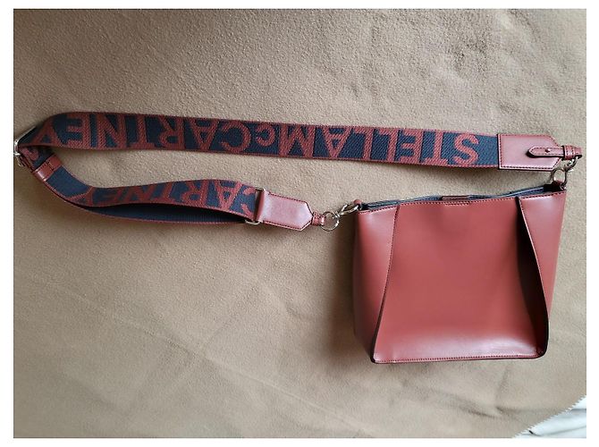 Stella Mc Cartney Borsa Stella McCartney marrone in poliuretano - vista 3