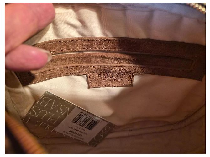 Borsa a mano Balzac Paris César Leopardata in Pelle Stampa leopardo - vista 13
