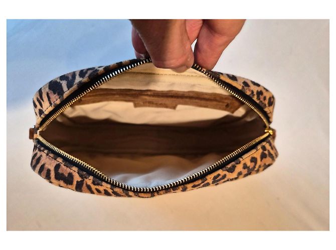 Borsa a mano Balzac Paris César Leopardata in Pelle Stampa leopardo - vista 4