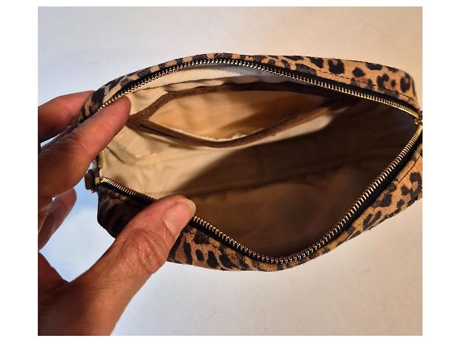 Borsa a mano Balzac Paris César Leopardata in Pelle Stampa leopardo - vista 6