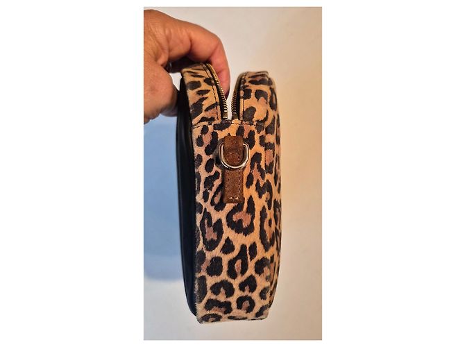 Borsa a mano Balzac Paris César Leopardata in Pelle Stampa leopardo - vista 8