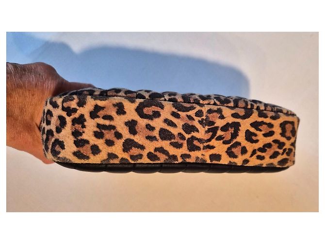 Borsa a mano Balzac Paris César Leopardata in Pelle Stampa leopardo - vista 9