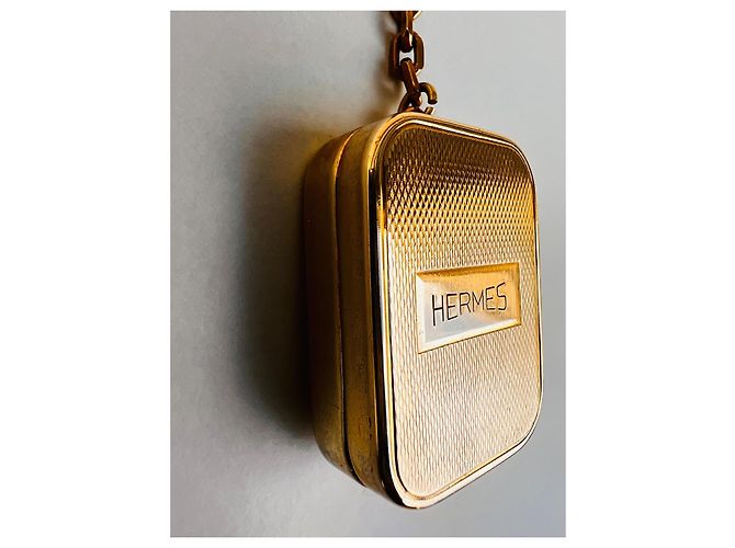 Hermès Schlüsselanhänger Gold Golden - Ansicht 4