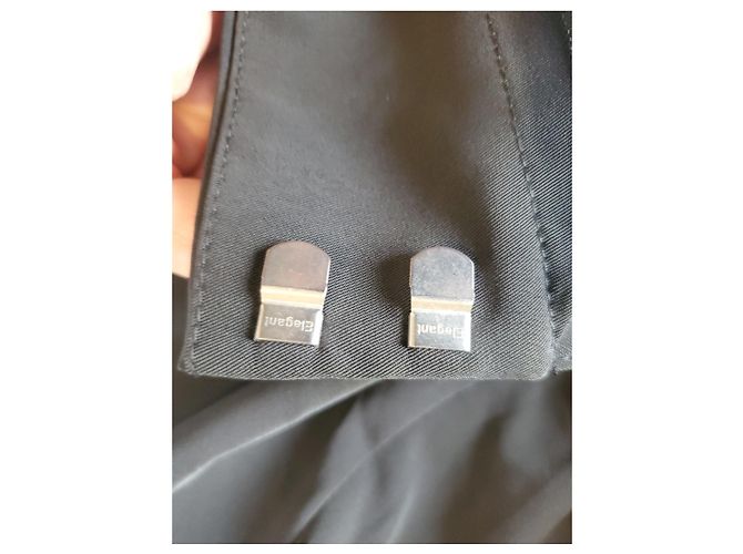 Autre Marque Calça preta da Faust Couture adornada com strass Preto - vista 8