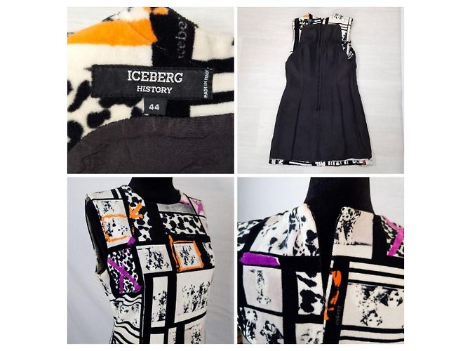 Vestido Iceberg History con estampado de cachorros dálmatas Blanco Multicolor - vista 11
