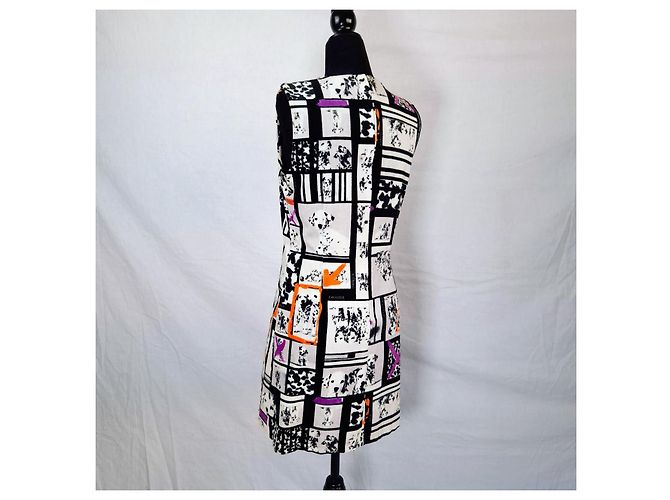 Vestido Iceberg History con estampado de cachorros dálmatas Blanco Multicolor - vista 2