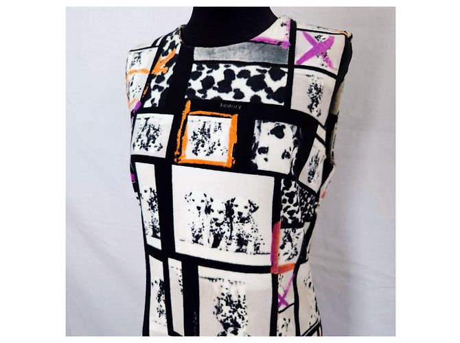 Vestido Iceberg History con estampado de cachorros dálmatas Blanco Multicolor - vista 5