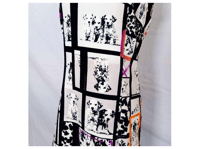Vestido Iceberg History con estampado de cachorros dálmatas Blanco Multicolor - vista 6
