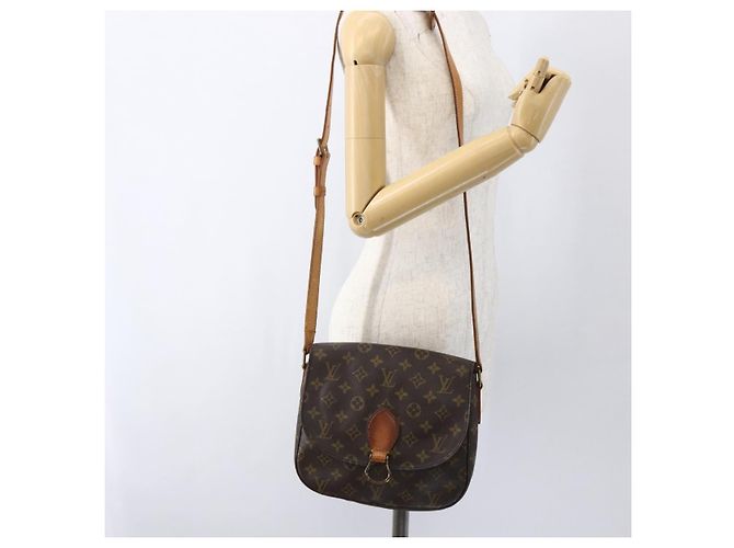 LOUIS VUITTON Borsa a Spalla Monogram Saint Cloud GM M51242 LV Auth 169621 Monogramma - vista 26