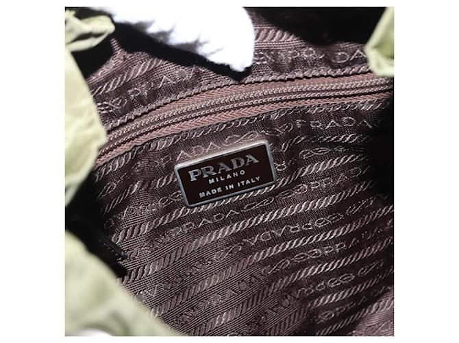 PRADA Rucksack aus Nylon grün silber authentisch 166315 - Ansicht 20
