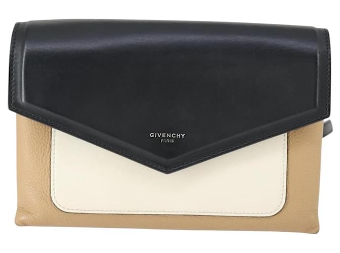 Borsa a Spalla GIVENCHY in Pelle Nera Argento Auth BA10120 Nero - vista 13