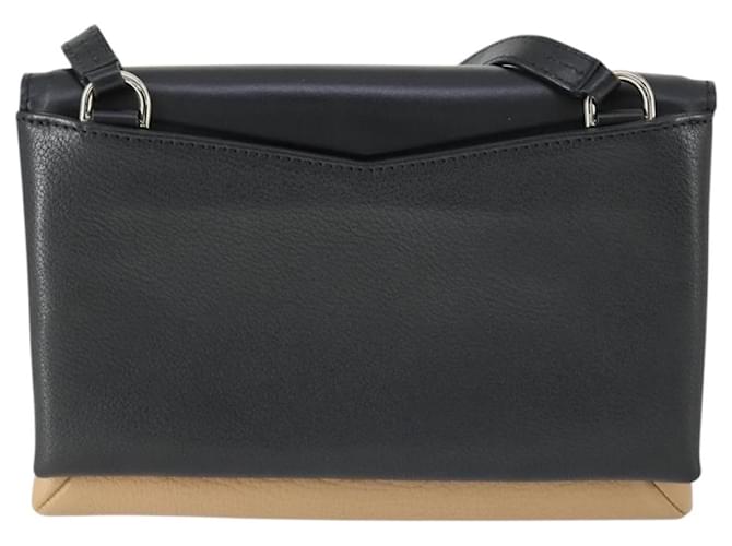 Borsa a Spalla GIVENCHY in Pelle Nera Argento Auth BA10120 Nero - vista 2