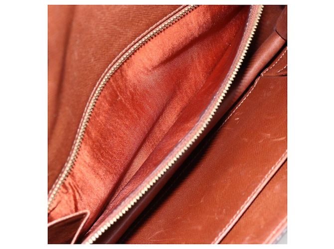 LOUIS VUITTON Pochette Damier Monogram GM Borsa Clutch M51810 LV Auth ka2206 Monogramma - vista 11