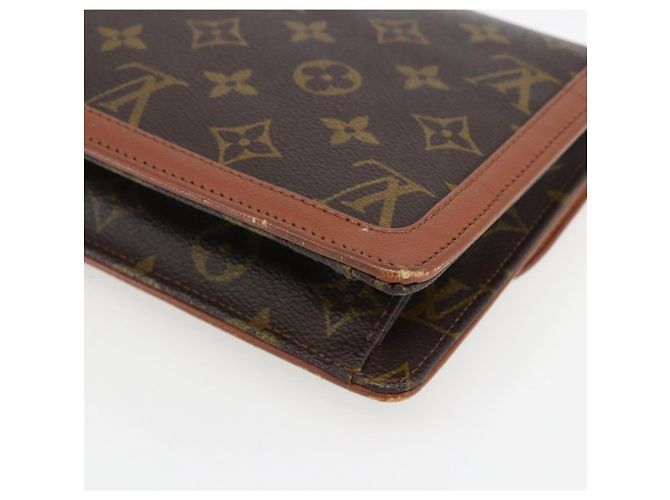 LOUIS VUITTON Pochette Damier Monogram GM Borsa Clutch M51810 LV Auth ka2206 Monogramma - vista 14