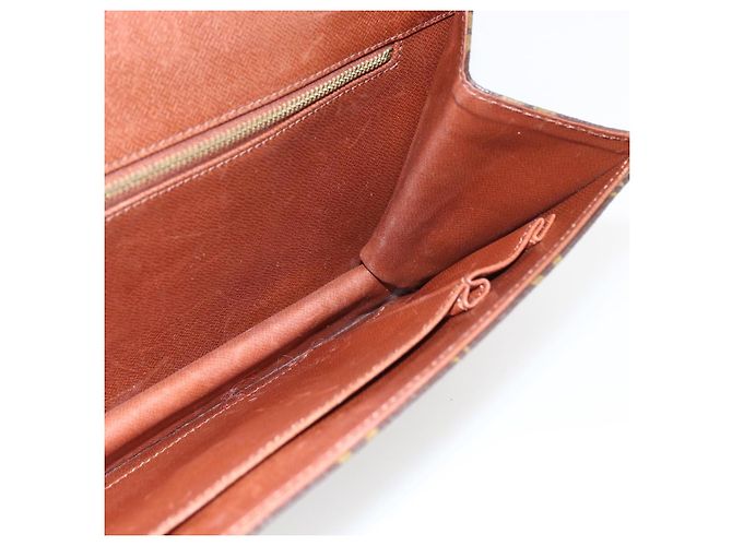 LOUIS VUITTON Pochette Damier Monogram GM Borsa Clutch M51810 LV Auth ka2206 Monogramma - vista 16