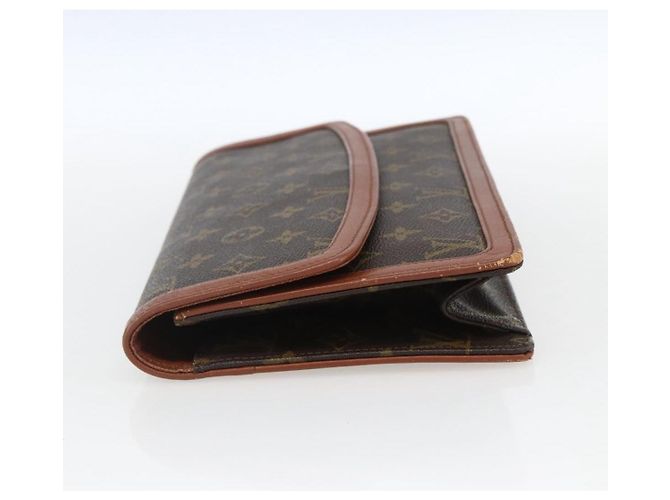 LOUIS VUITTON Pochette Damier Monogram GM Borsa Clutch M51810 LV Auth ka2206 Monogramma - vista 3