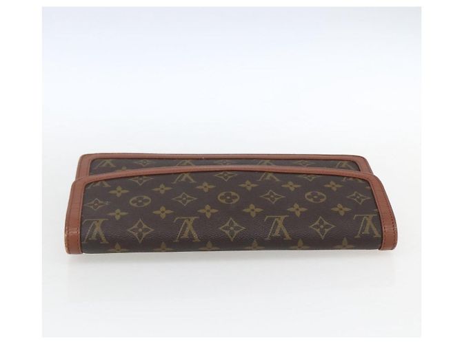 LOUIS VUITTON Pochette Damier Monogram GM Borsa Clutch M51810 LV Auth ka2206 Monogramma - vista 5