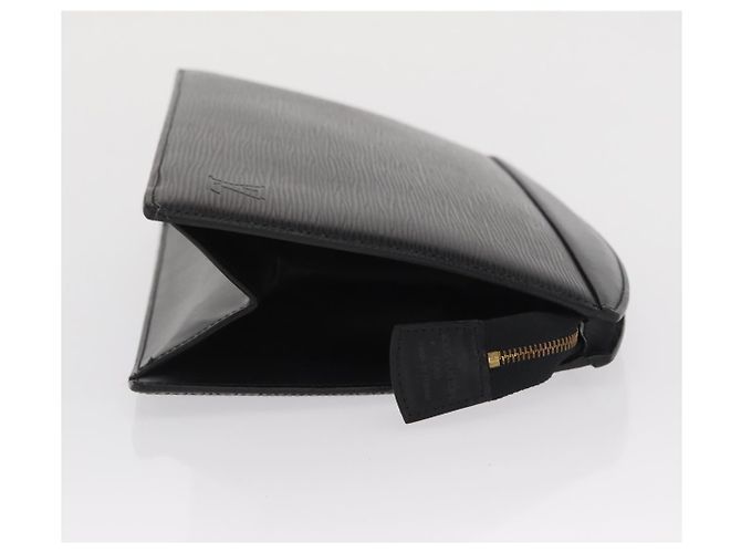 LOUIS VUITTON Epi Trousse Crete Pouch Black M48402 LV Auth 170190 - view 3