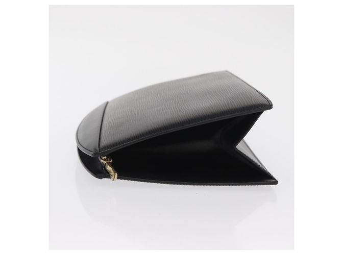 LOUIS VUITTON Epi Trousse Crete Pouch Black M48402 LV Auth 170190 - view 4