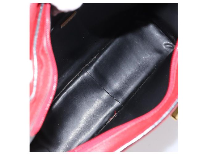 BALLY Borsa a Spalla in Pelle Rossa Dorata Auth 149841 Rosso D'oro - vista 10