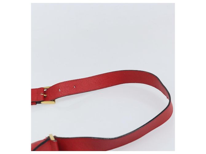 BALLY Borsa a Spalla in Pelle Rossa Dorata Auth 149841 Rosso D'oro - vista 14