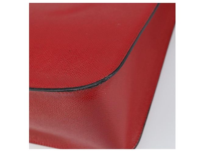 BALLY Borsa a Spalla in Pelle Rossa Dorata Auth 149841 Rosso D'oro - vista 15