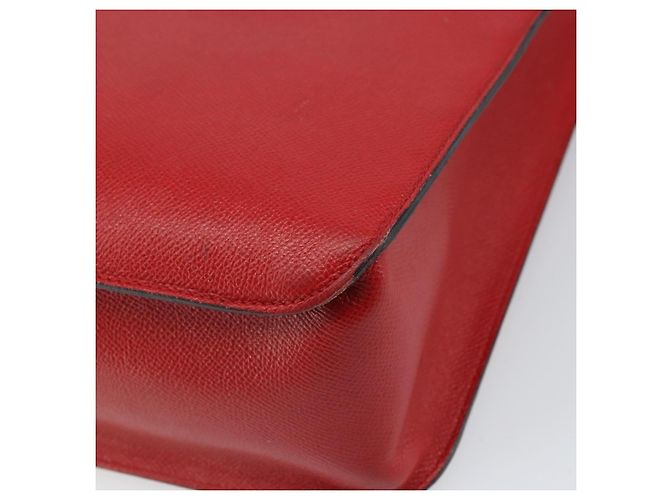 BALLY Borsa a Spalla in Pelle Rossa Dorata Auth 149841 Rosso D'oro - vista 17