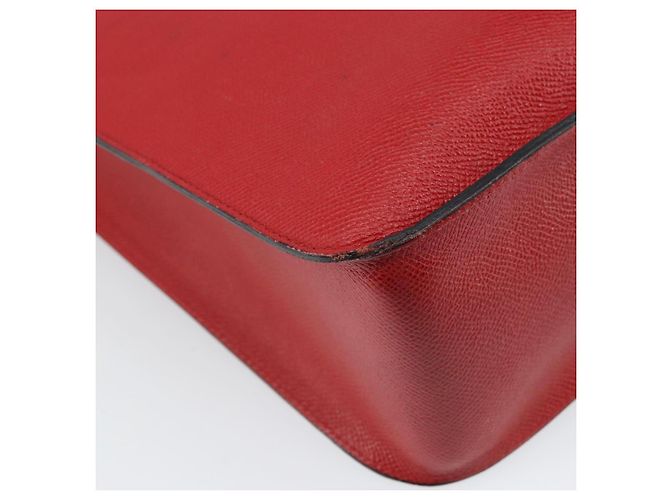 BALLY Borsa a Spalla in Pelle Rossa Dorata Auth 149841 Rosso D'oro - vista 18