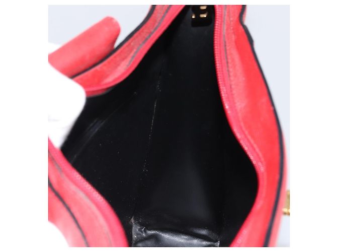 BALLY Borsa a Spalla in Pelle Rossa Dorata Auth 149841 Rosso D'oro - vista 21