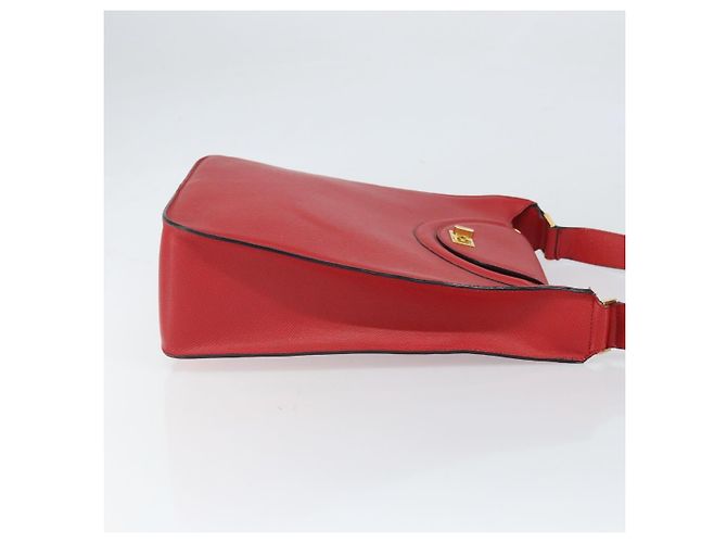 BALLY Borsa a Spalla in Pelle Rossa Dorata Auth 149841 Rosso D'oro - vista 3