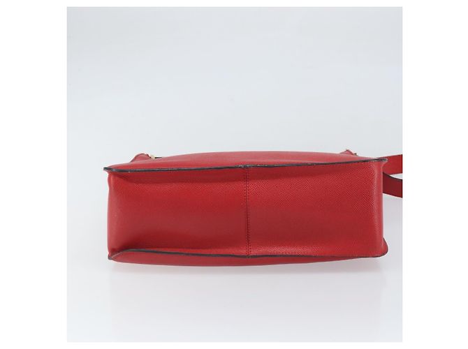 BALLY Borsa a Spalla in Pelle Rossa Dorata Auth 149841 Rosso D'oro - vista 5