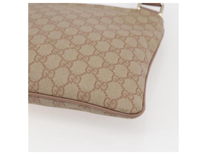 Gucci Borsa a Spalla GG Supreme in PVC Rosa Oro 295257 Auth bs33194 D'oro - vista 16