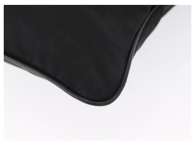 Borsa a Spalla PRADA Nylon Nero Argento Autentica 166684 - vista 16