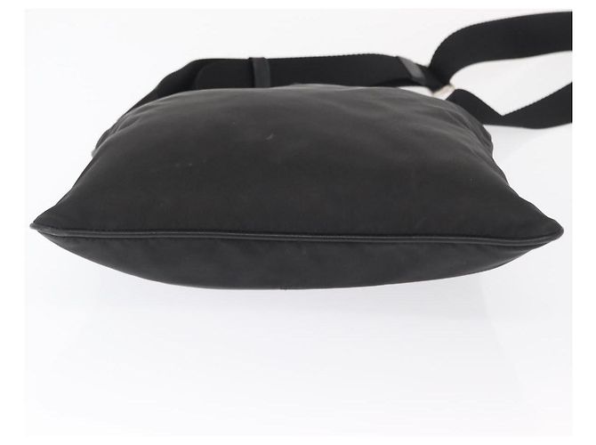 Borsa a Spalla PRADA Nylon Nero Argento Autentica 166684 - vista 5
