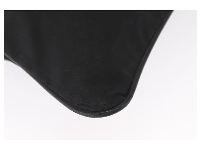 Borsa a Spalla PRADA Nylon Nero Argento Autentica 166684 - vista 9