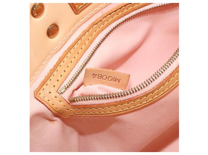 LOUIS VUITTON Borsa Reade PM Monogram Vernis Rosa Marshmallow M91306 Auth hk3342 - vista 12