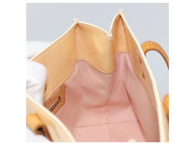 LOUIS VUITTON Borsa Reade PM Monogram Vernis Rosa Marshmallow M91306 Auth hk3342 - vista 18