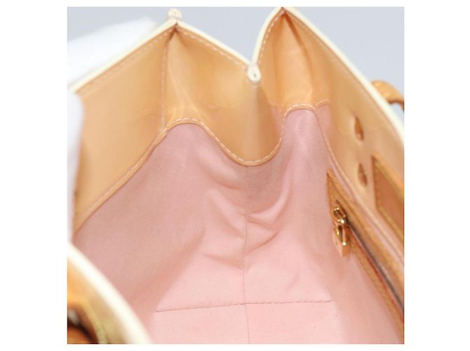 LOUIS VUITTON Borsa Reade PM Monogram Vernis Rosa Marshmallow M91306 Auth hk3342 - vista 19