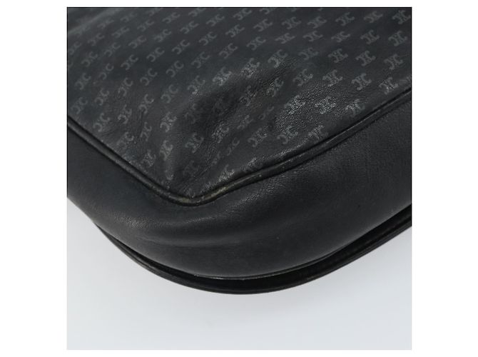 Céline Borsa a Spalla CELINE in Pelle Nera e Oro Auth bs33071 Nero D'oro - vista 16