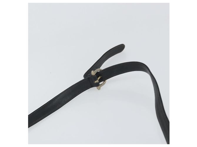 Céline Borsa a Spalla CELINE in Pelle Nera e Oro Auth bs33071 Nero D'oro - vista 8