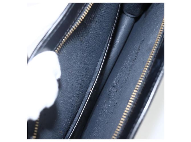 LOUIS VUITTON Pochette Crete Epi Nera M48402 LV Auth 171381 Nero - vista 11