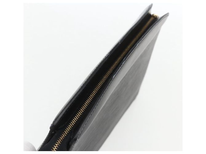 LOUIS VUITTON Pochette Crete Epi Nera M48402 LV Auth 171381 Nero - vista 5
