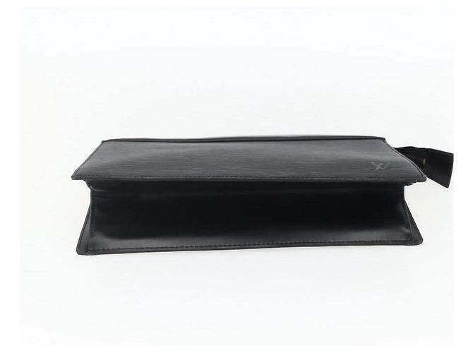 LOUIS VUITTON Pochette Crete Epi Nera M48402 LV Auth 171381 Nero - vista 6