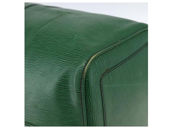 LOUIS VUITTON Epi Keepall 55 Borsa Boston Verde M42954 LV Auth ka2185 - vista 15